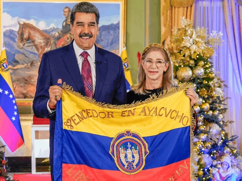 Nicolás Maduro e Cilia Flores