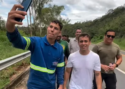 Nikolas Ferreira inicia "caminhada pela liberdade"
