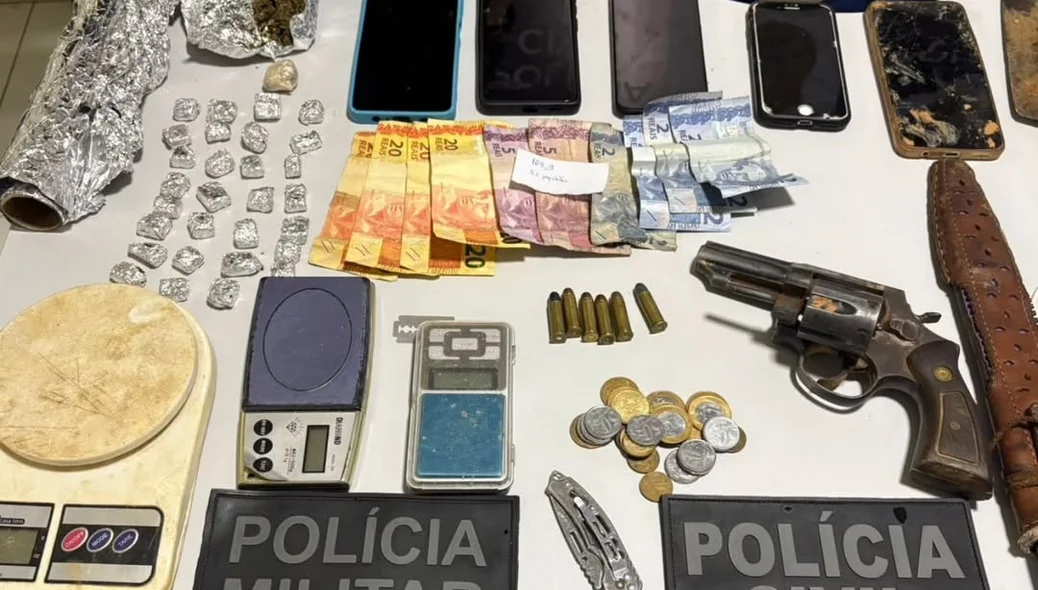 Operação desarticulou estrutura criminosa envolvendo facções e tráfico de drogas em São João do Piauí