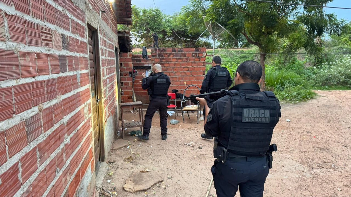 Operação do DRACO na cidade de Altos