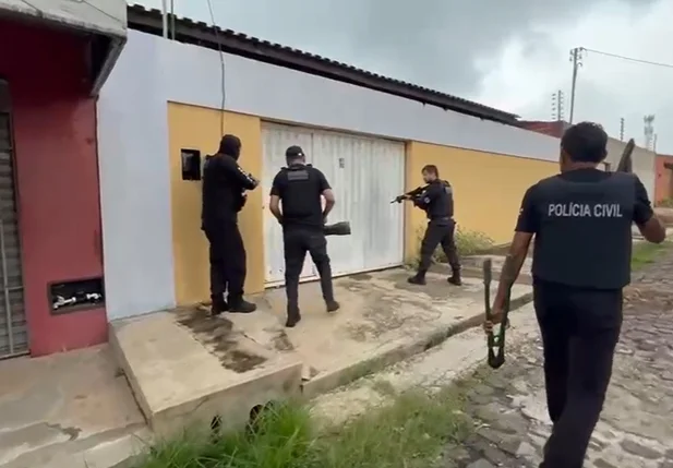 Operação integrada entre o DENARC do Piauí e a Polícia Civil de Goiás