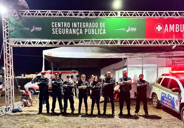 Operação no Festival de Verão de Parnaíba