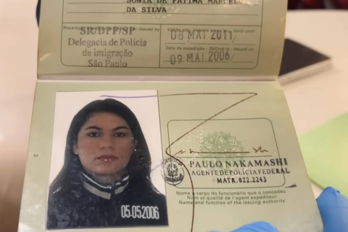 Passaporte de Eliza Samudio