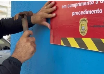 Polícia interdita empresa de carta de crédito em Parnaiba