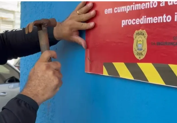 Polícia interdita empresa de carta de crédito em Parnaiba