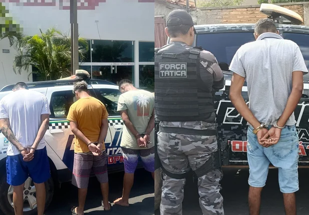 Polícia Militar prende suspeitos de envolvimento em homicídio em Pedro II
