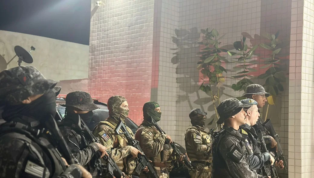 Policiais do 11º BPM