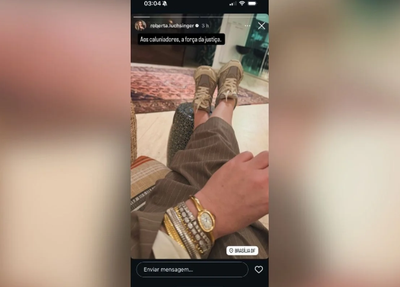 Postagem do Instagram da lobista e sócia do careca do INSS, Roberta Luchsinger