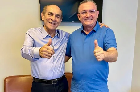 Prefeito Murilo Bandeira tem audiência com senador Marcelo Castro