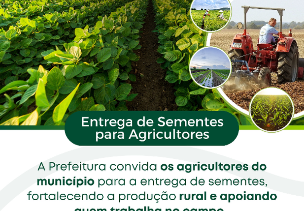Prefeitura de Esperantina realizará entrega de sementes para agricultores