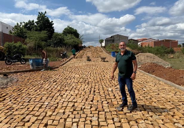 Prefeitura de Santo Antônio de Lisboa avança com obras de asfaltamento