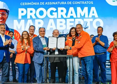 Presidente Lula (PT) em evento no Rio Grande do Sul