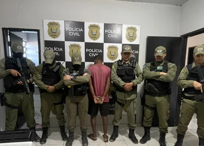 Prisão realizada nesta terça-feira em Nossa Senhora dos Remédios