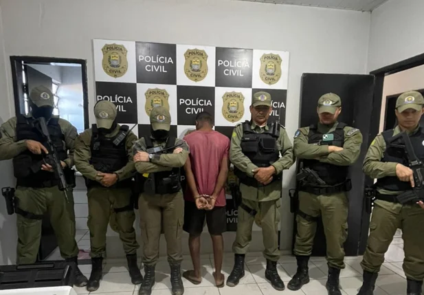 Prisão realizada nesta terça-feira em Nossa Senhora dos Remédios