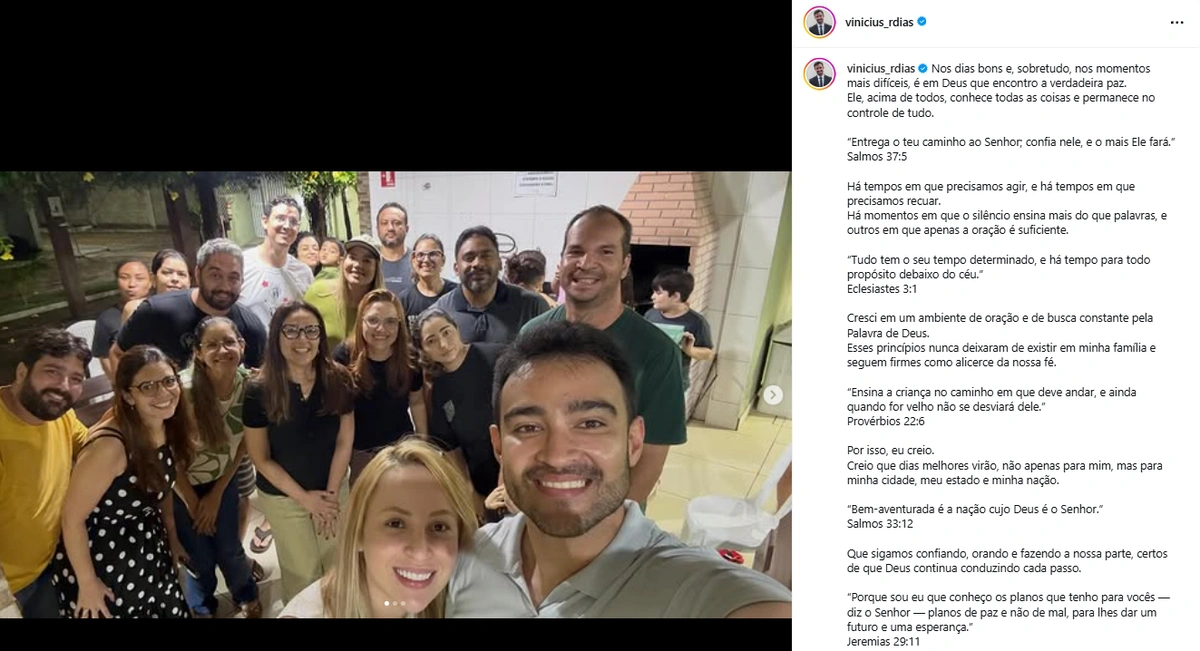 Publicação de Vinícius Dias