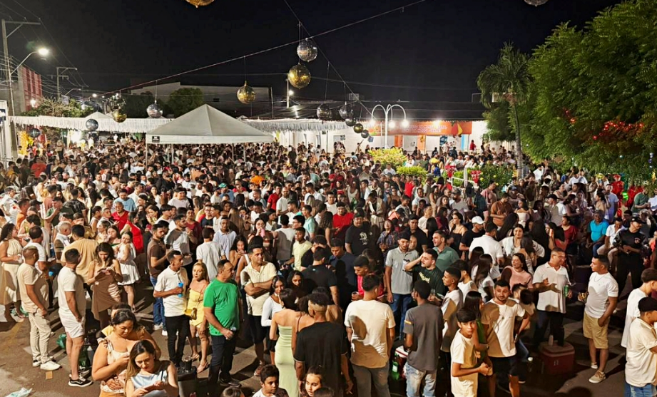 Público presente na festa