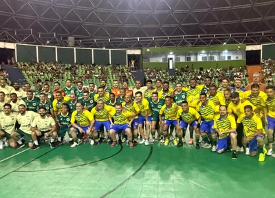 Rei do Futsal, Falcão joga em Teresina contra o Atlético Piauiense