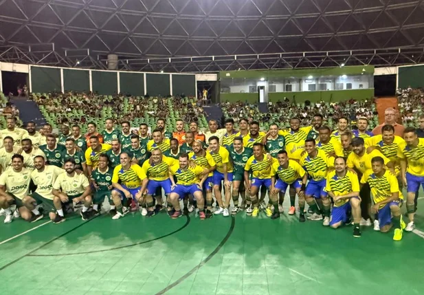 Rei do Futsal, Falcão joga em Teresina contra o Atlético Piauiense