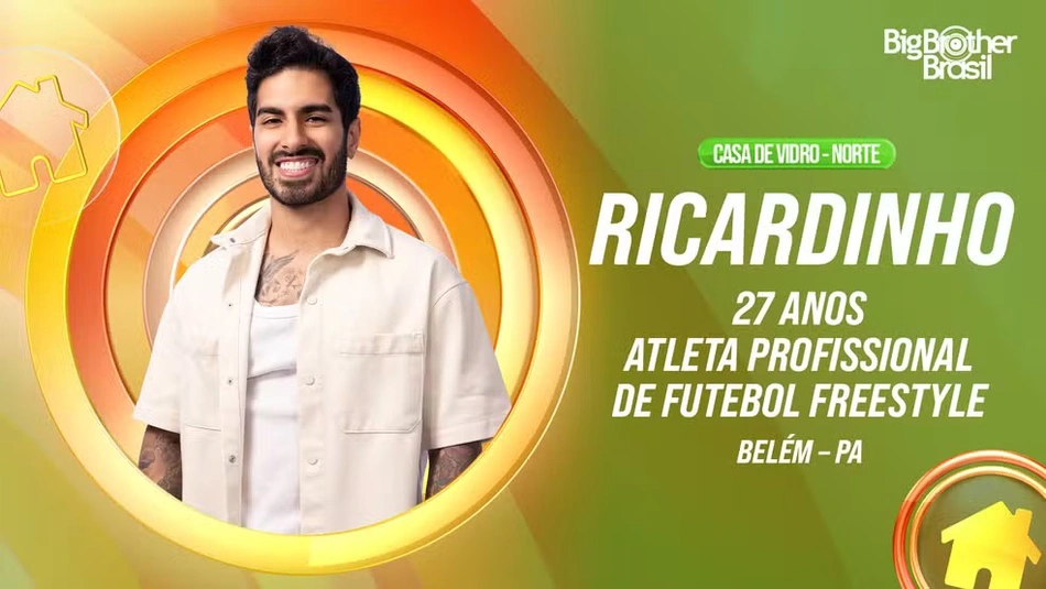 Ricardinho tem 27 anos e vive hoje em São Paulo