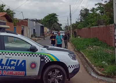 Rua Estudante Lyara de Aquino, onde um homem foi assassinado a facadas