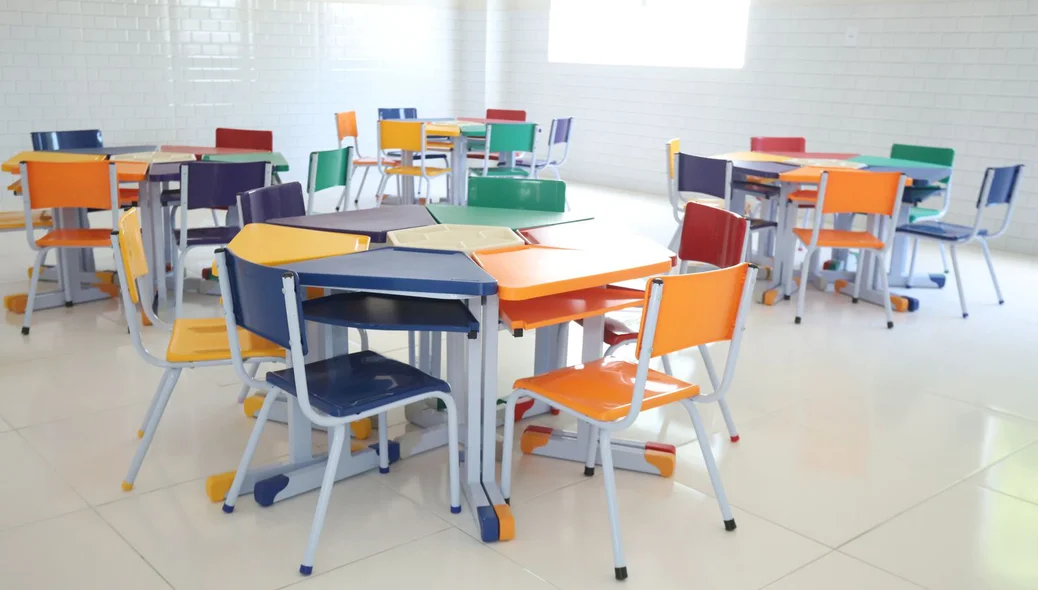Salas de aulas modernas