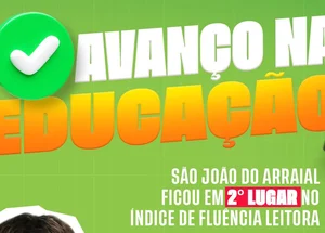 São João do Arraial conquista segunda colocação em fluência leitora no Território dos Cocais