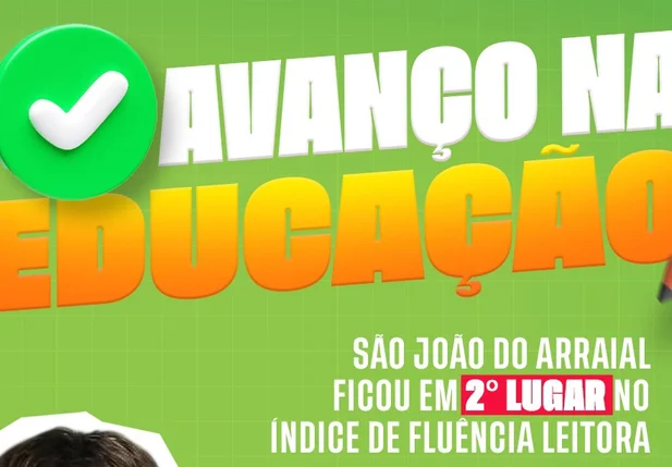 São João do Arraial conquista segunda colocação em fluência leitora no Território dos Cocais