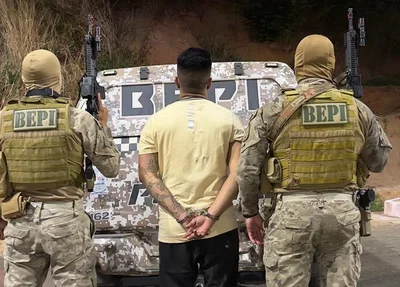 Suspeito de envolvimento em tentativa de homicídio preso pelo BEPI