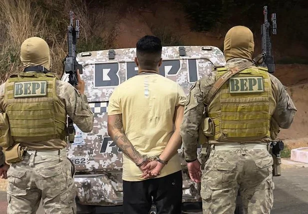 Suspeito de envolvimento em tentativa de homicídio preso pelo BEPI