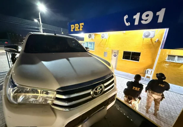 Toyota Hilux apreendida