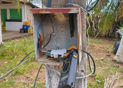 Unidade consumidora sem contador de energia