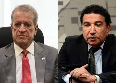 Valdemar Costa Neto e Magno Malta