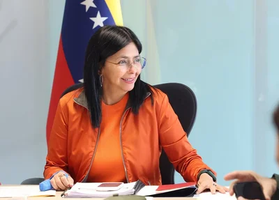 Vice-presidente da Venezuela, Delcy Rodriguéz