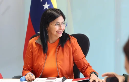 Vice-presidente da Venezuela, Delcy Rodriguéz