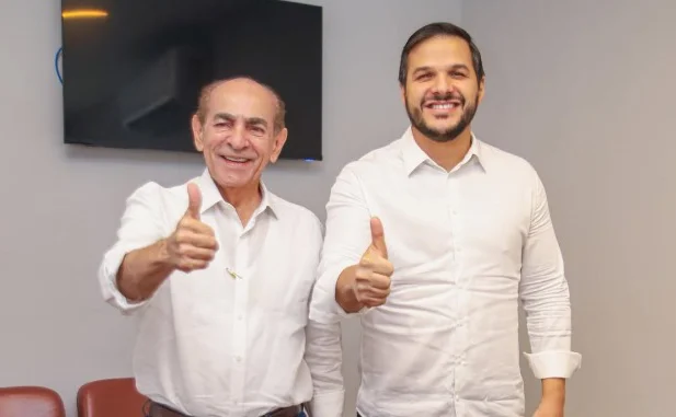Washington Bandeira e Marcelo Castro