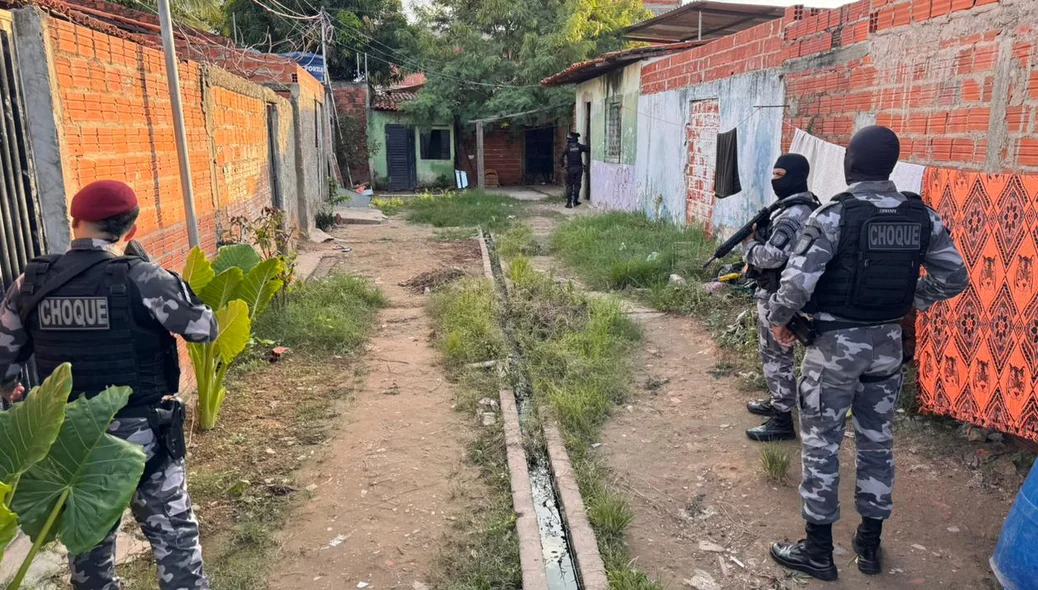 A ação teve como objetivo intensificar o combate ao tráfico