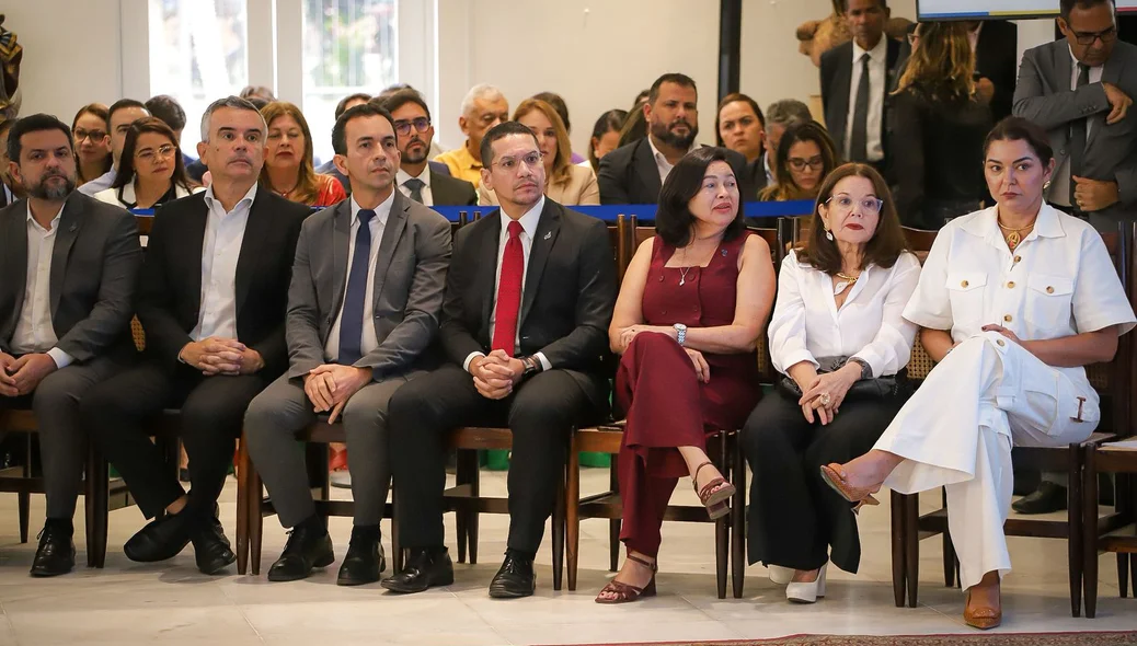A apresentação reuniu secretários