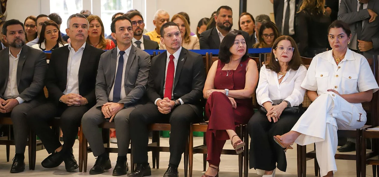 A apresentação reuniu secretários