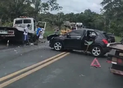 Acidente na BR 316 entre Monsenhor Gil e Lagoa do Piauí