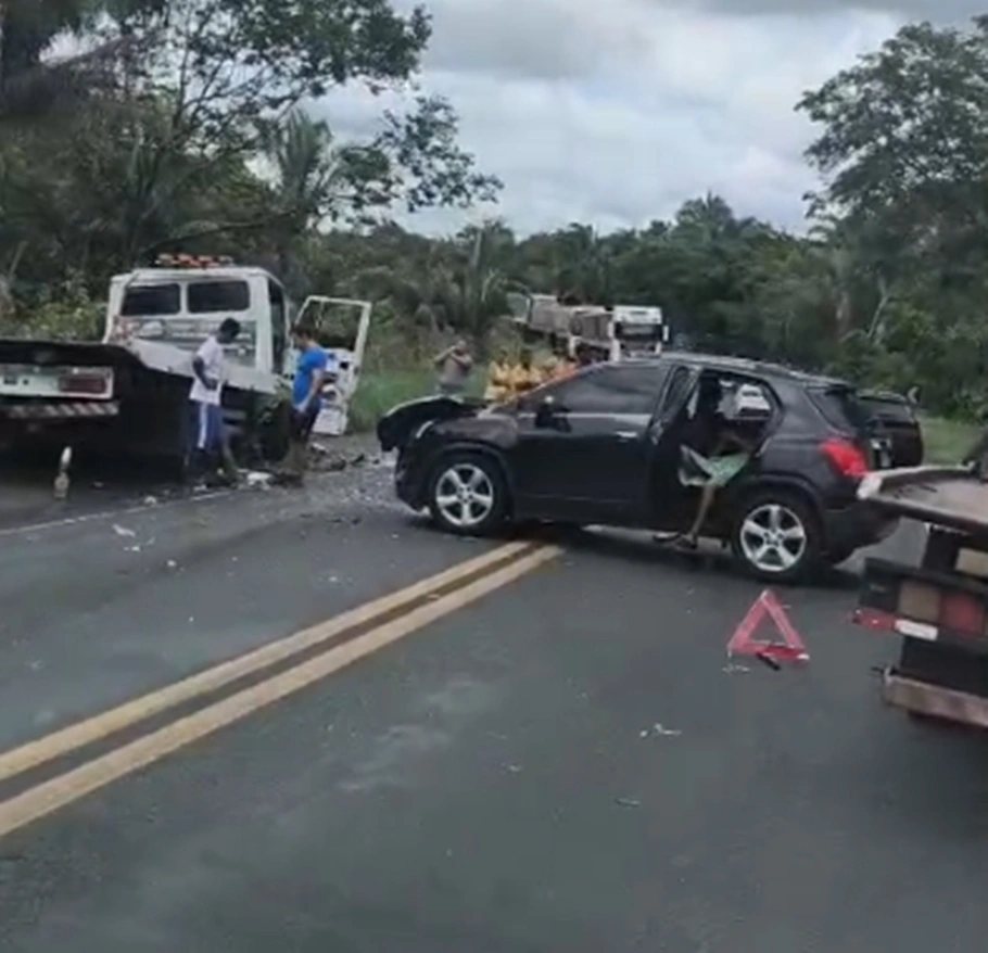 Acidente na BR 316 entre Monsenhor Gil e Lagoa do Piauí