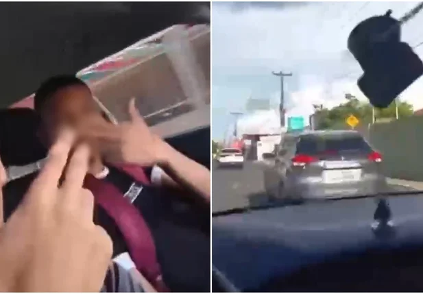 Adolescentes estavam em carro roubado e depois atropelaram duas mulheres em uma motocicleta no bairro Satélite