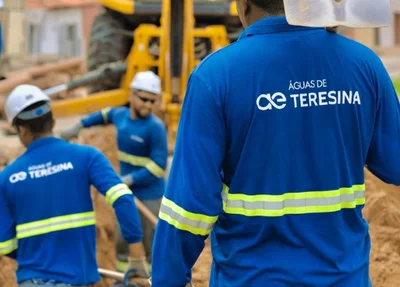 Águas de Teresina em obras