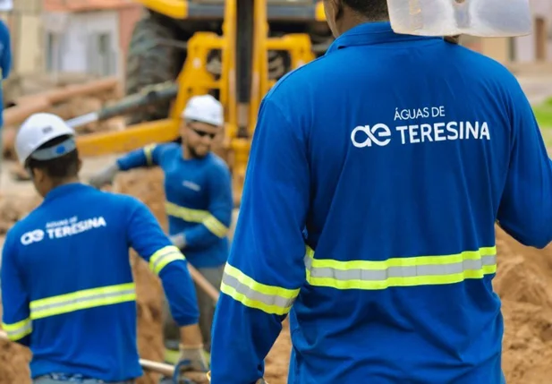 Águas de Teresina em obras