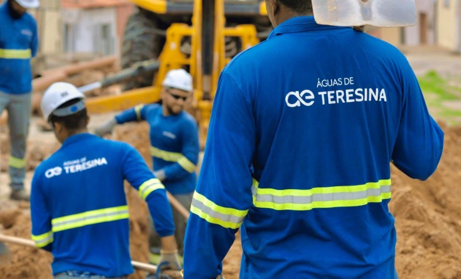 Águas de Teresina em obras