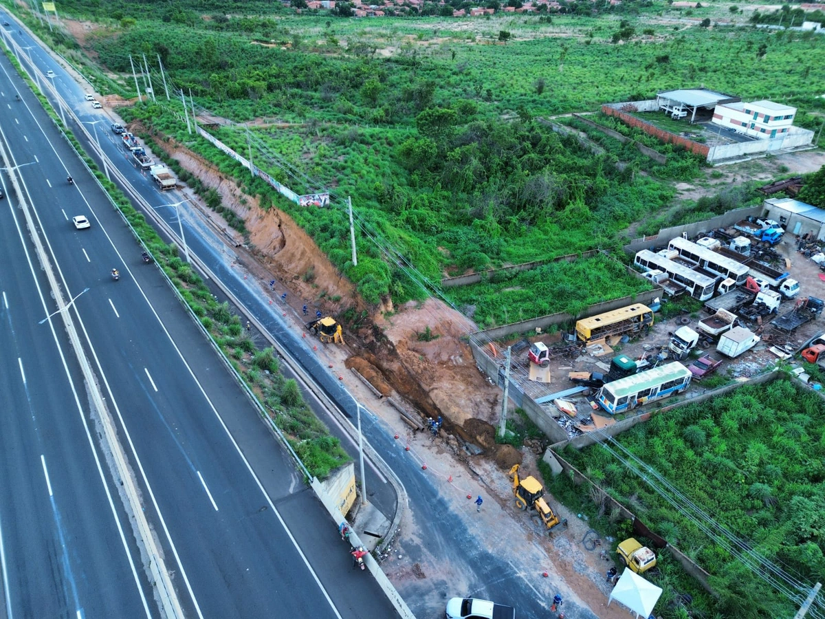 Após mais de 40 horas de serviço, reparo da adutora da zona sul é concluído