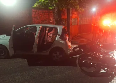 Assaltantes foram interceptados com o veículo na Nova Teresina