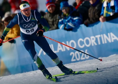 Atleta Bruna Moura faz sua estreia nos Jogos Olímpicos de Inverno