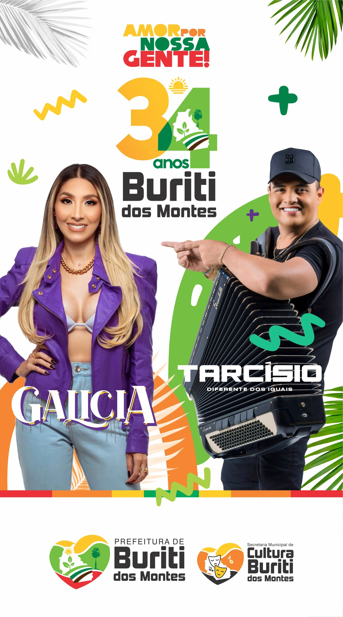 Atrações da festa