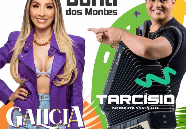 Atrações da festa