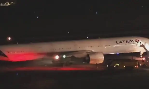Avião da Latam abortou decolagem